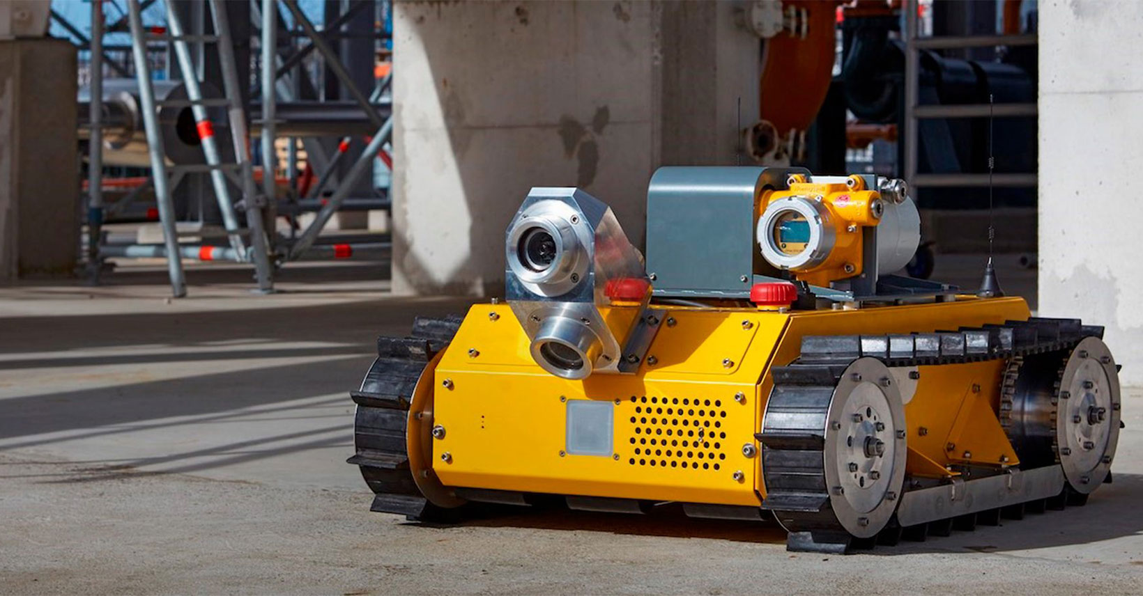 Image of orange robotic